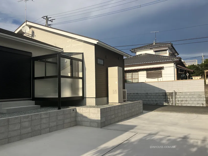 ゆったり平屋の家