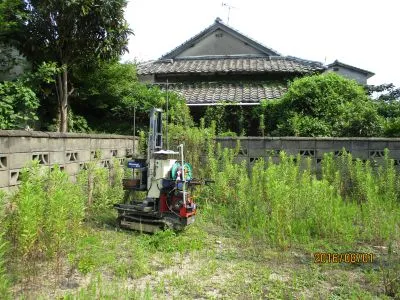 地盤調査（福岡県大牟田市Ｓ様邸）