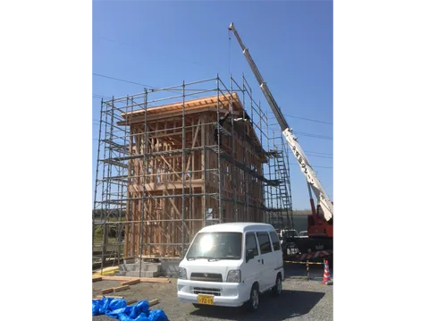 上棟　荒尾市川登Ｋ様邸