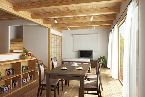 友達に自慢したくなる家