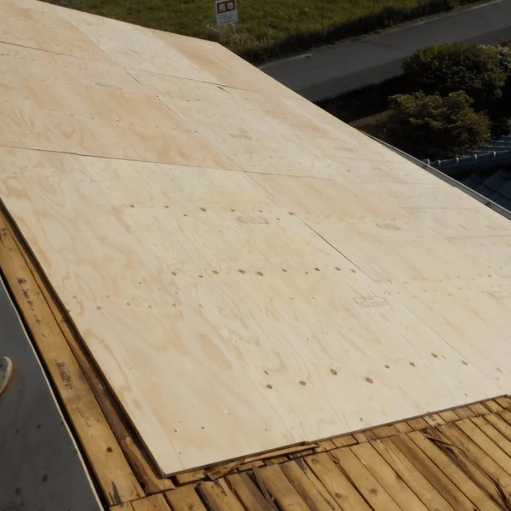 屋根の葺替えもお任せください。