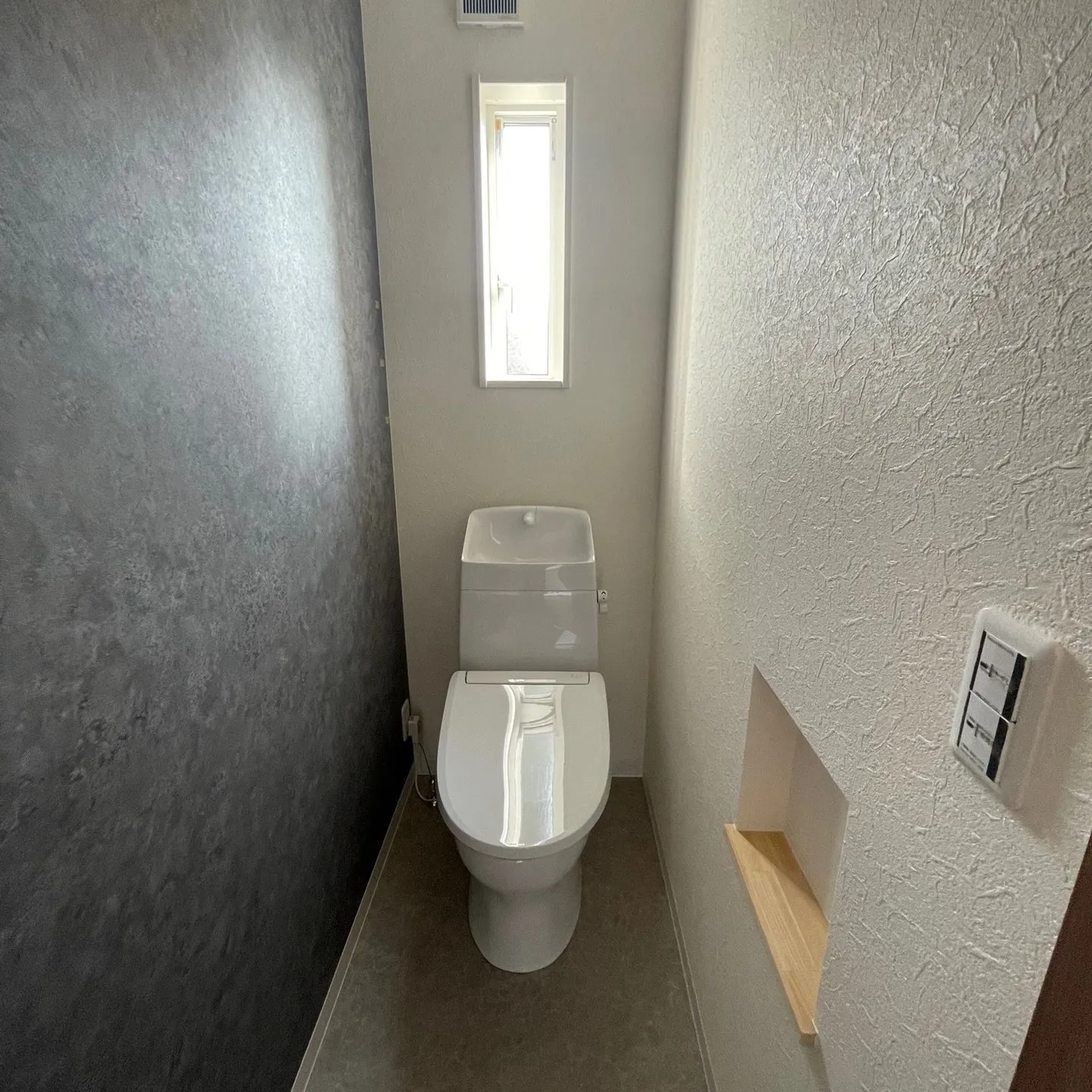 トイレのアクセントクロス