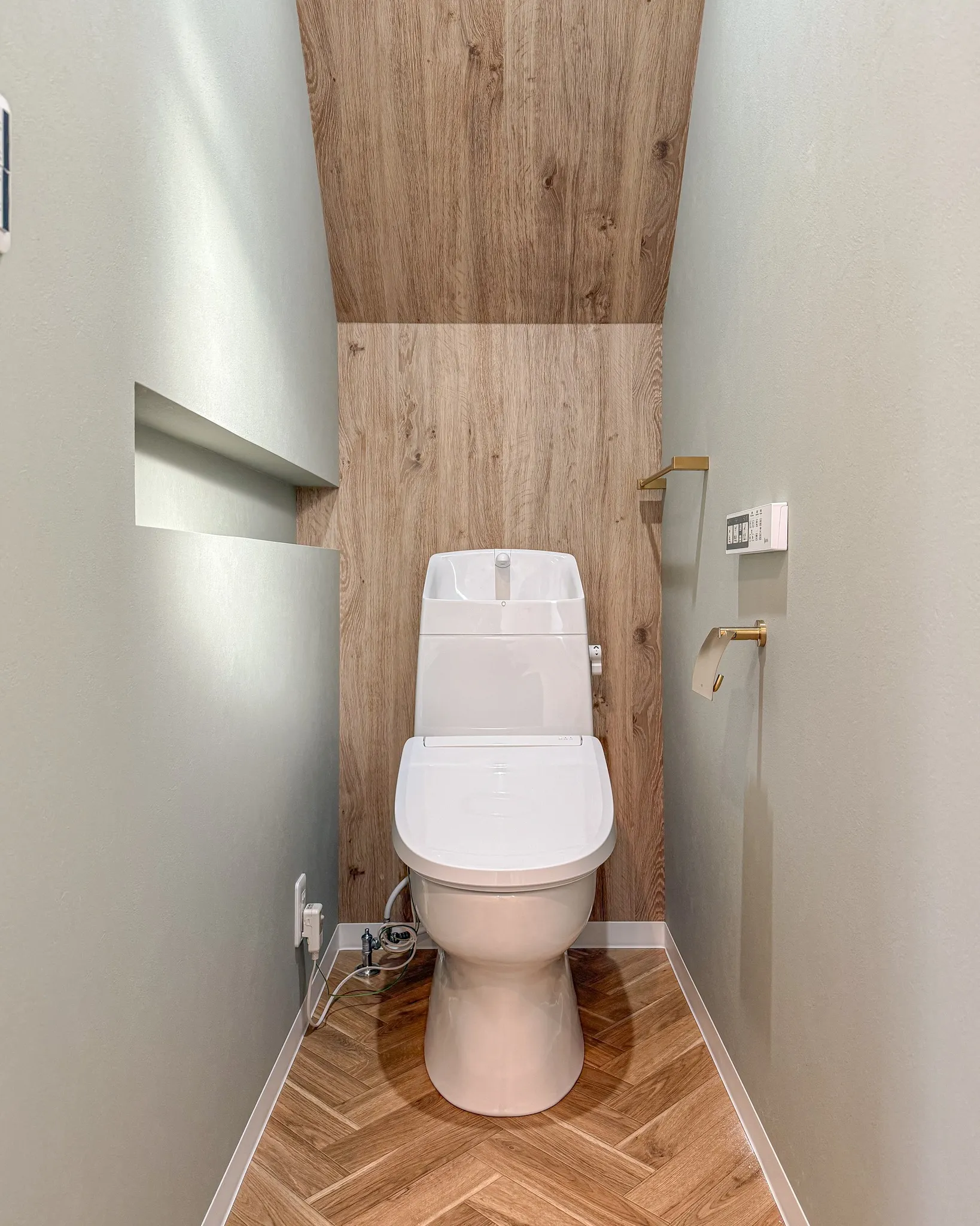 トイレ空間もおしゃれに演出🚽