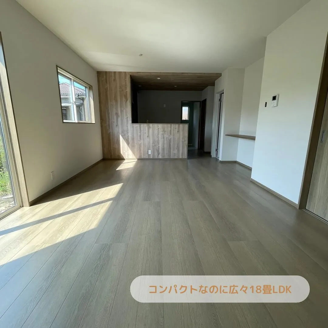 コンパクトな平屋のモデルハウスが完成しました!