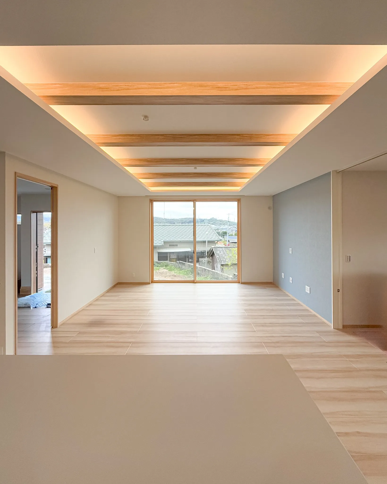 空間がゆるやかにつながる開放感のあるLDK✨