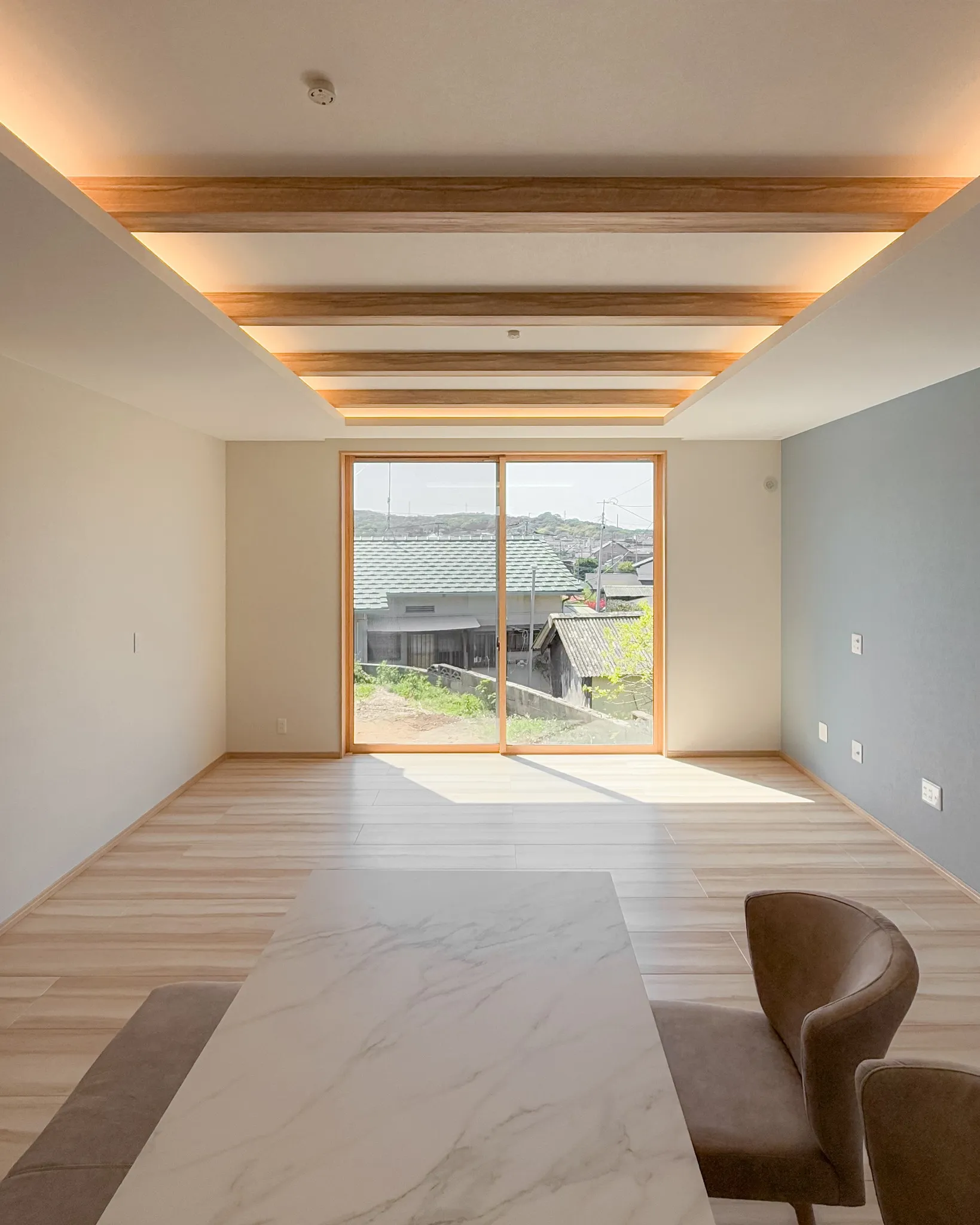 空間がゆるやかにつながる開放感のあるLDK✨