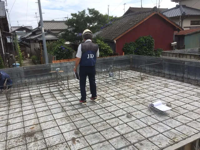 大牟田市加納町H様邸B-3号配筋検査