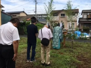 大牟田市長溝町N様邸地鎮祭