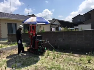 大牟田市三里町Ｉ様邸地盤調査