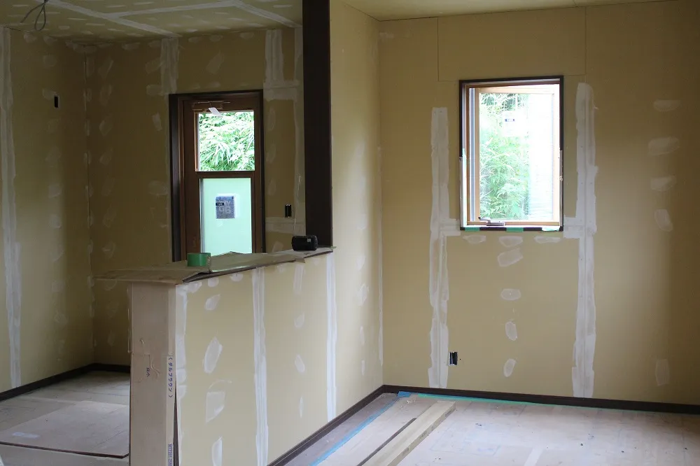 通町モデルハウス進捗状況