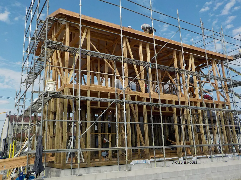 みやま市N様邸上棟