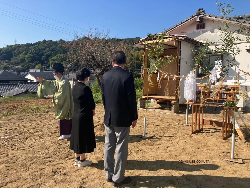 大牟田市S様邸　地鎮祭