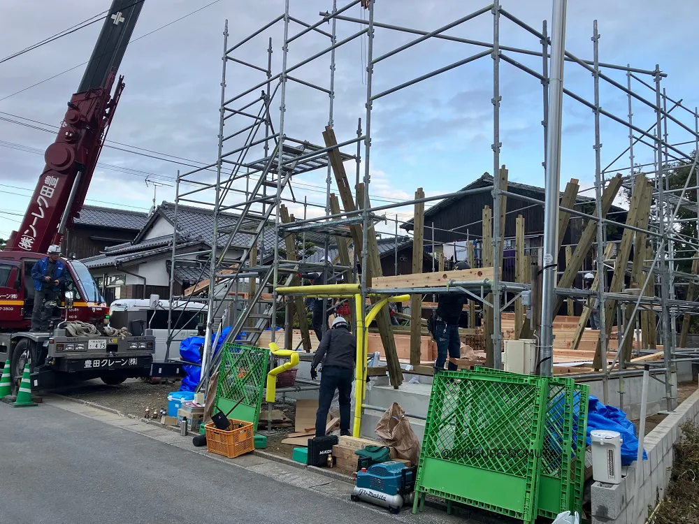 大牟田市I様邸上棟