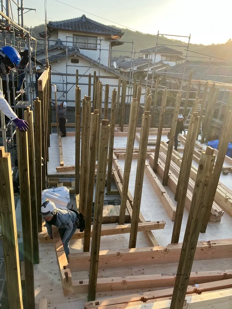 大牟田市I様邸 上棟