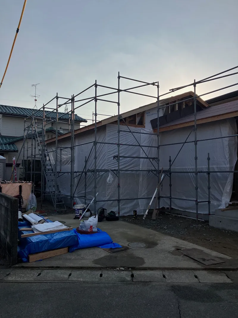 大牟田市I様邸 上棟