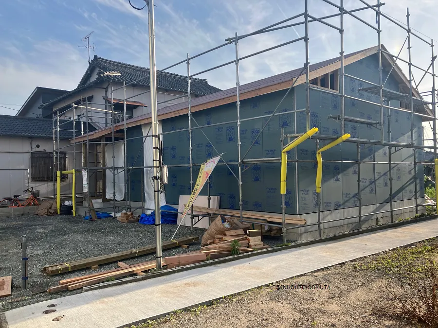 大牟田市Y様邸上棟