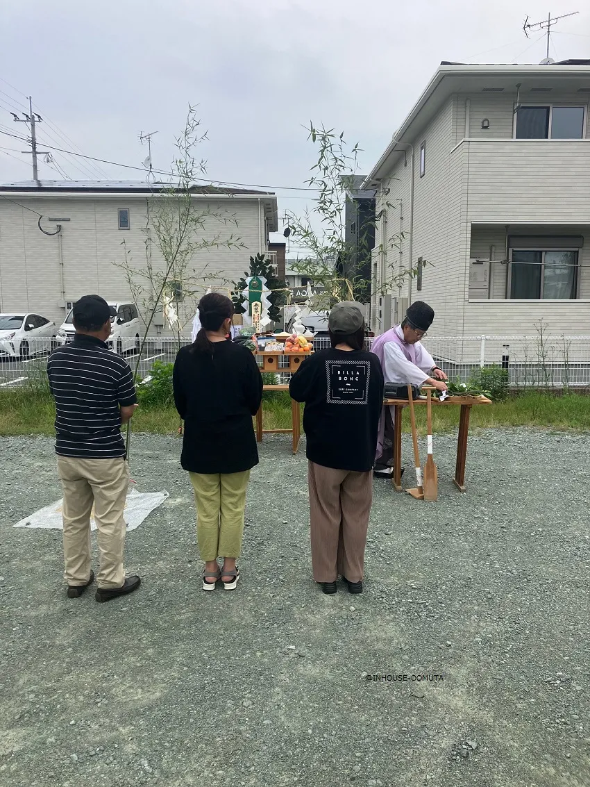 荒尾市S様邸(店舗)地鎮祭