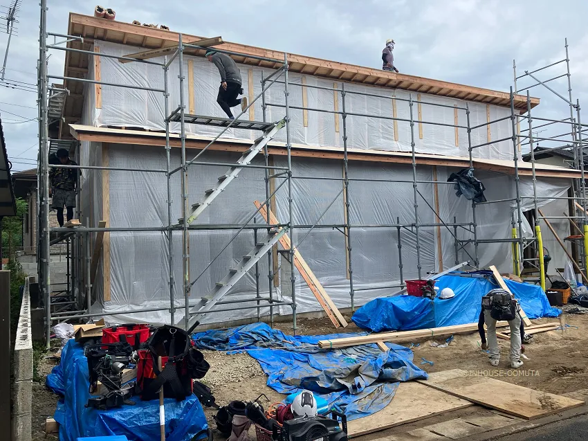 大牟田市S様邸　上棟