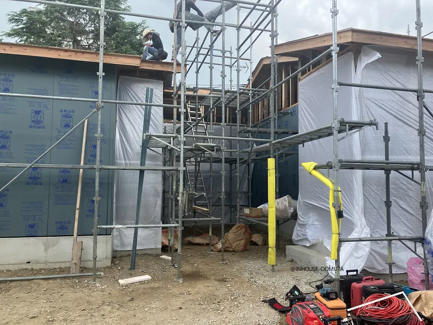 大牟田市M様邸　上棟