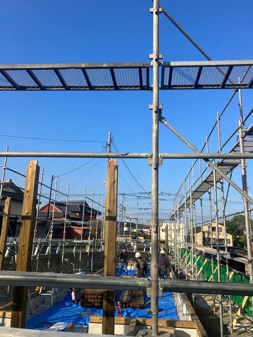 荒尾市　薬局上棟