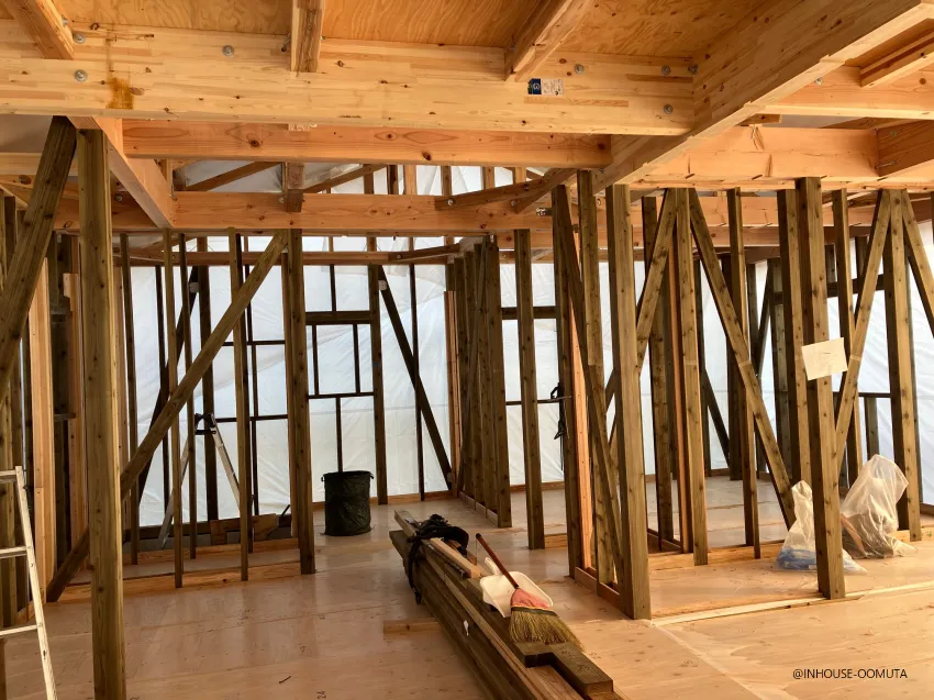 大牟田市新築工事　進捗状況