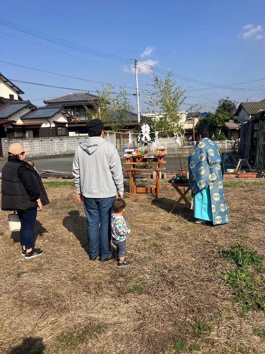 荒尾市K様邸地鎮祭