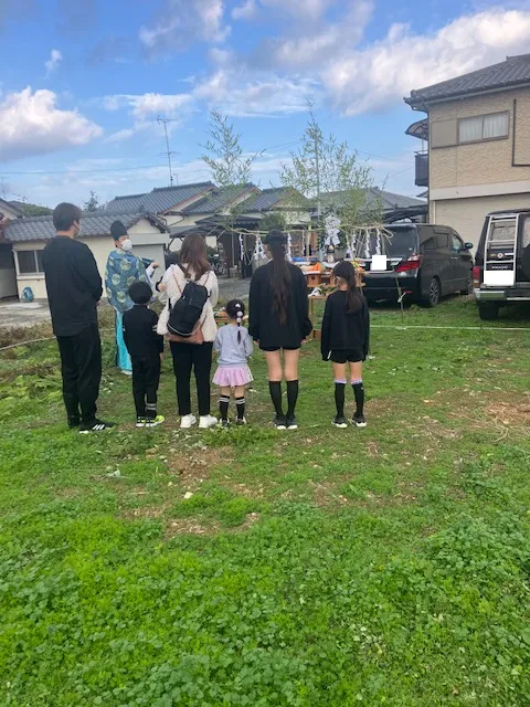 荒尾市S様邸地鎮祭