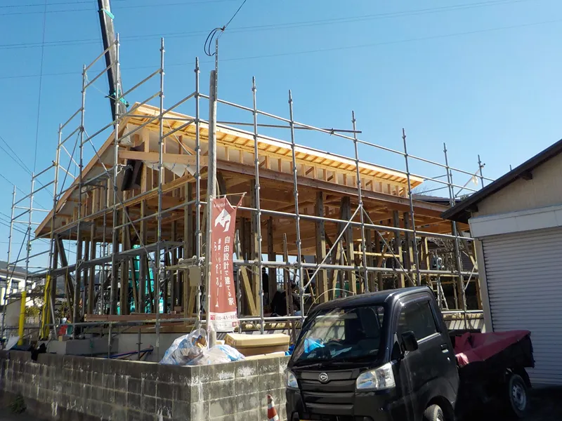 大牟田市Y様邸　上棟