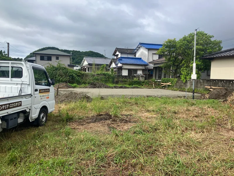 新しいモデルハウス着工しました(^^)/