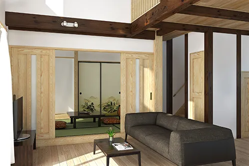 趣があり暮らしやすい家