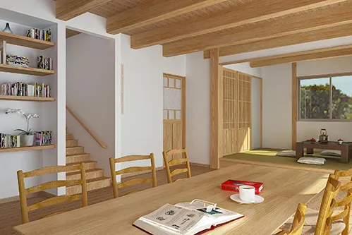 個性が光るこだわり満載の家